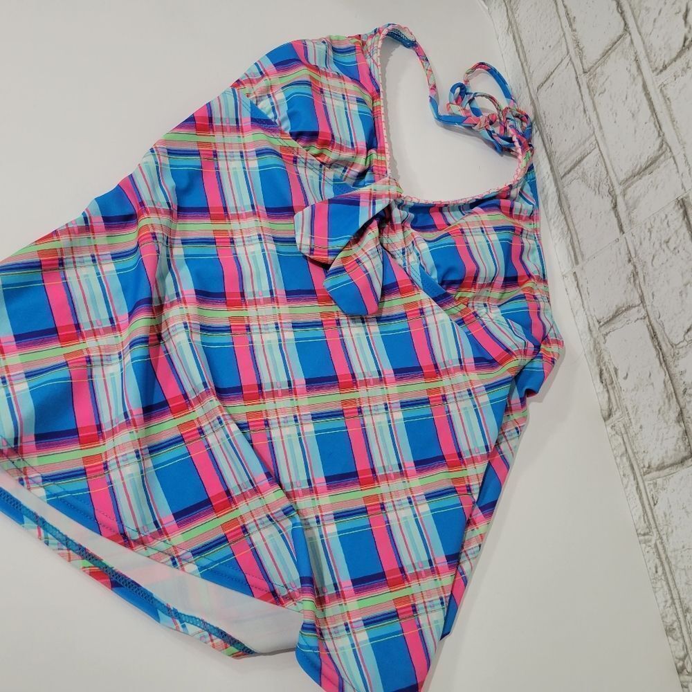 Candies bright colorful‎ halter swim top